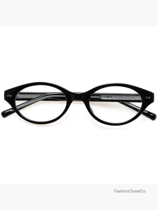 Oval Blue Light Blocking Reading Glasses TR Frame Unbreakable Spring Hinge main image 4